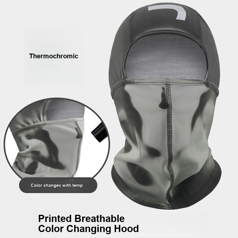Color Changing Outdoor - Máscara Facial Protectora para Ciclismo, Térmica,