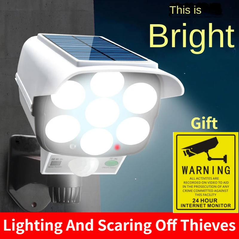 Outdoor Lighting Video - Luz Solar para exteriores, Sensor de