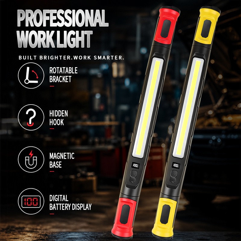 Outdoor Lighting Repair - Lámpara de trabajo magnética COB recargable