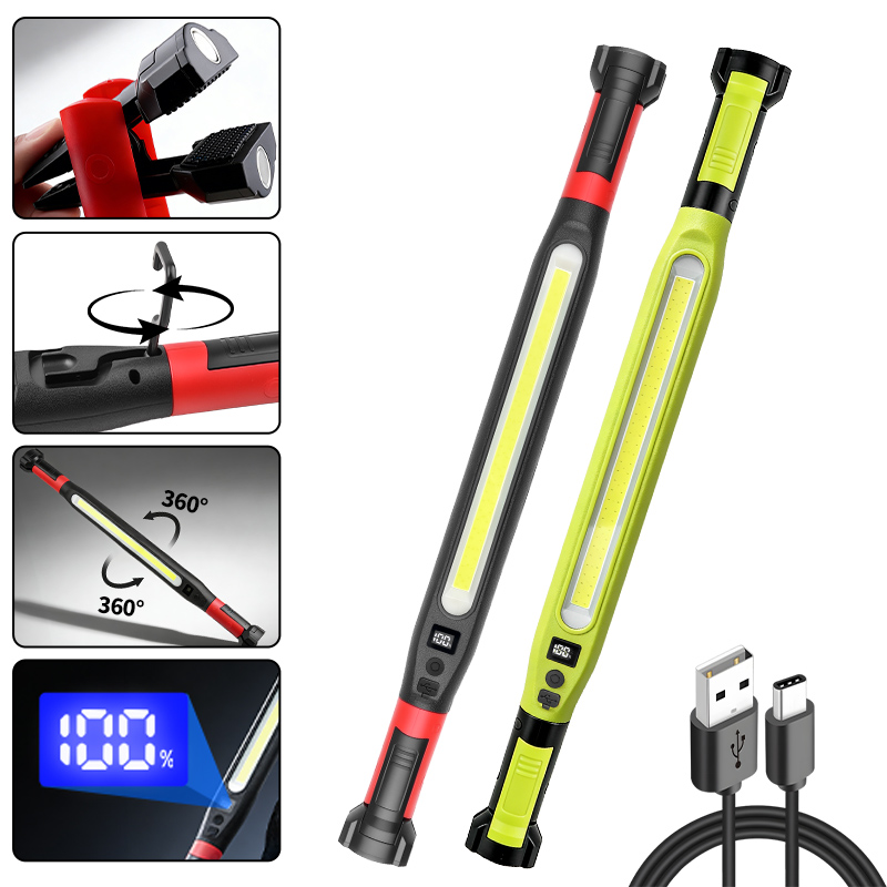 Outdoor Lighting Repair - Luz de trabajo COB tipo C,