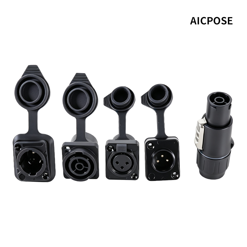 Outdoor Lighting Socket - 10 Conectores de Alimentación Powercon True