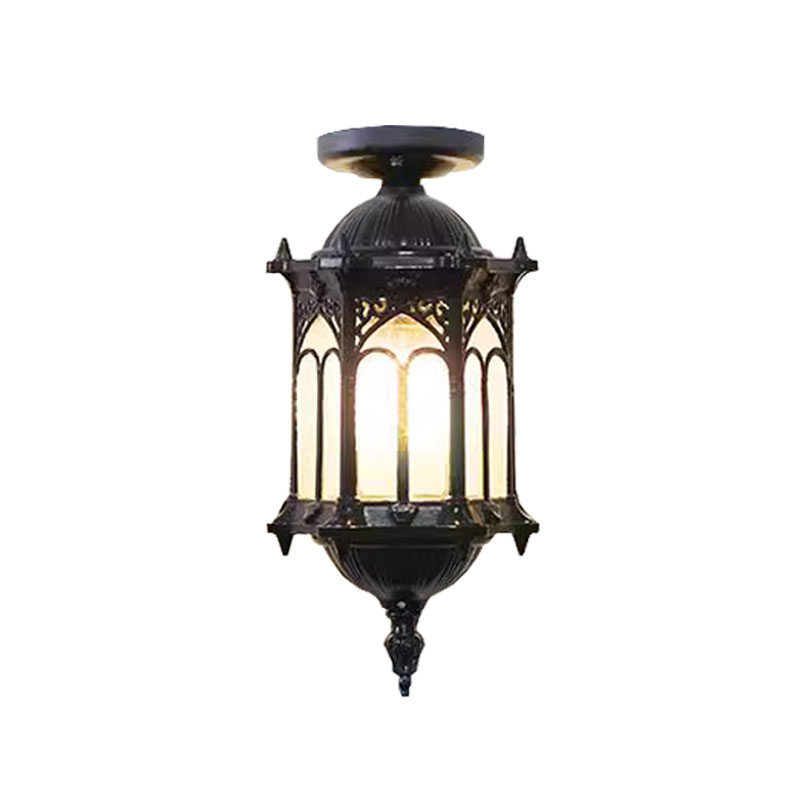 Outdoor Lighting Under Roof - Puerta de entrada impermeable al aire