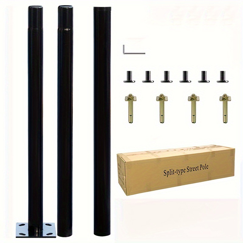 Outdoor Lighting Ground - Poste de Lámpara Solar para Exteriores