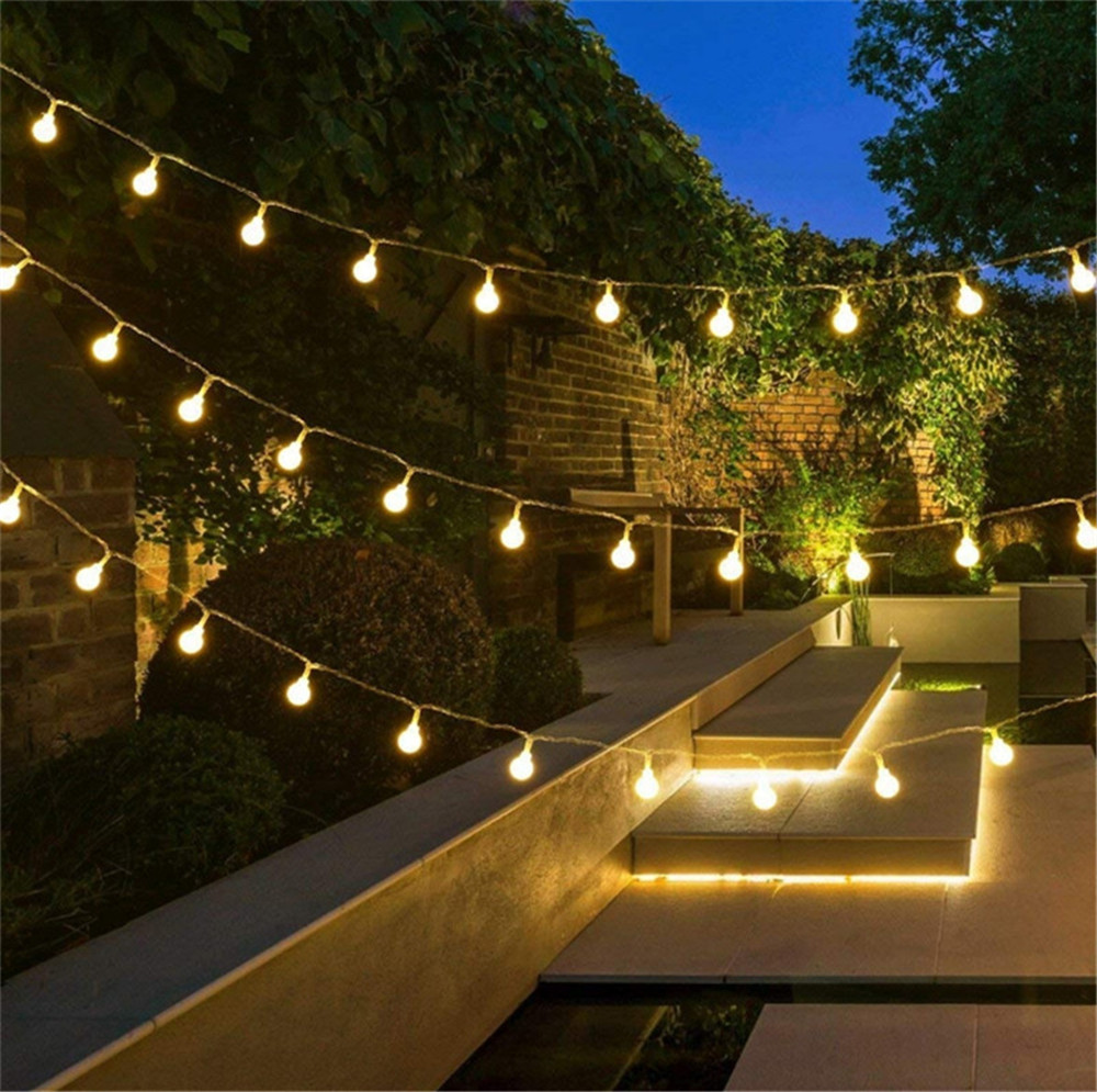 Guirnalda de Luces Solares/USB - Outdoor Lighting Globes reseña y precio