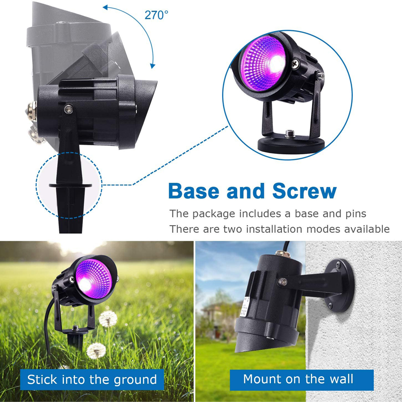 Foco de luz negra para Hallowe - Outdoor Lighting Socket reseña y precio