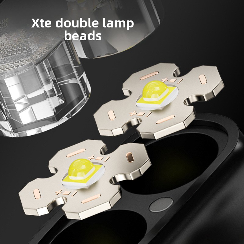Linterna frontal de alto brill - Outdoor Lighting Video reseña y precio