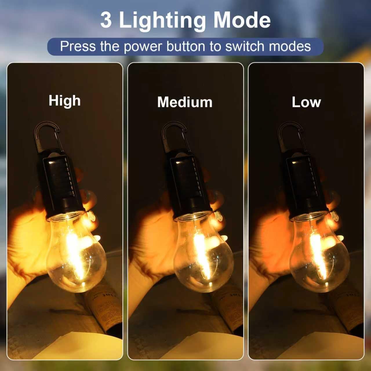 Luces LED solares para acampar - Outdoor Lighting Usa reseña y precio