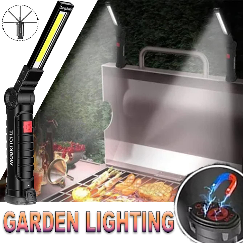 Linterna LED portátil con ganc - Outdoor Lighting Globes reseña y precio