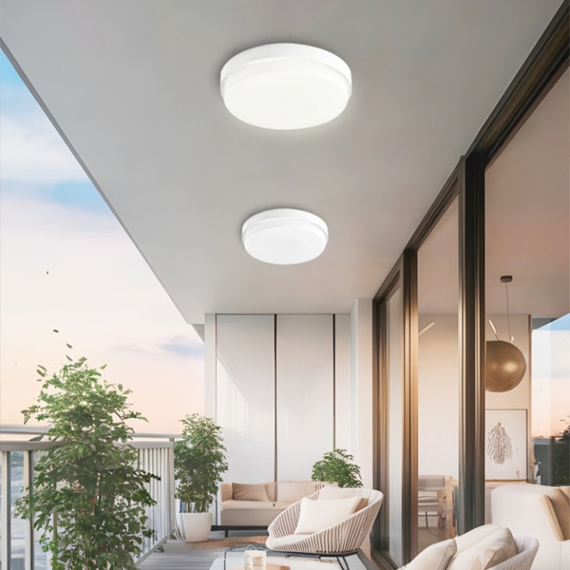 Luz de techo LED moderna para  - Outdoor Lighting Under Roof reseña y precio