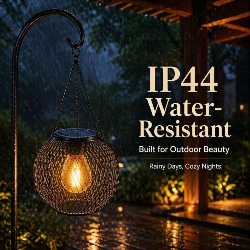Lámpara LED Solar Colgante par - Outdoor Lighting Ground reseña y precio