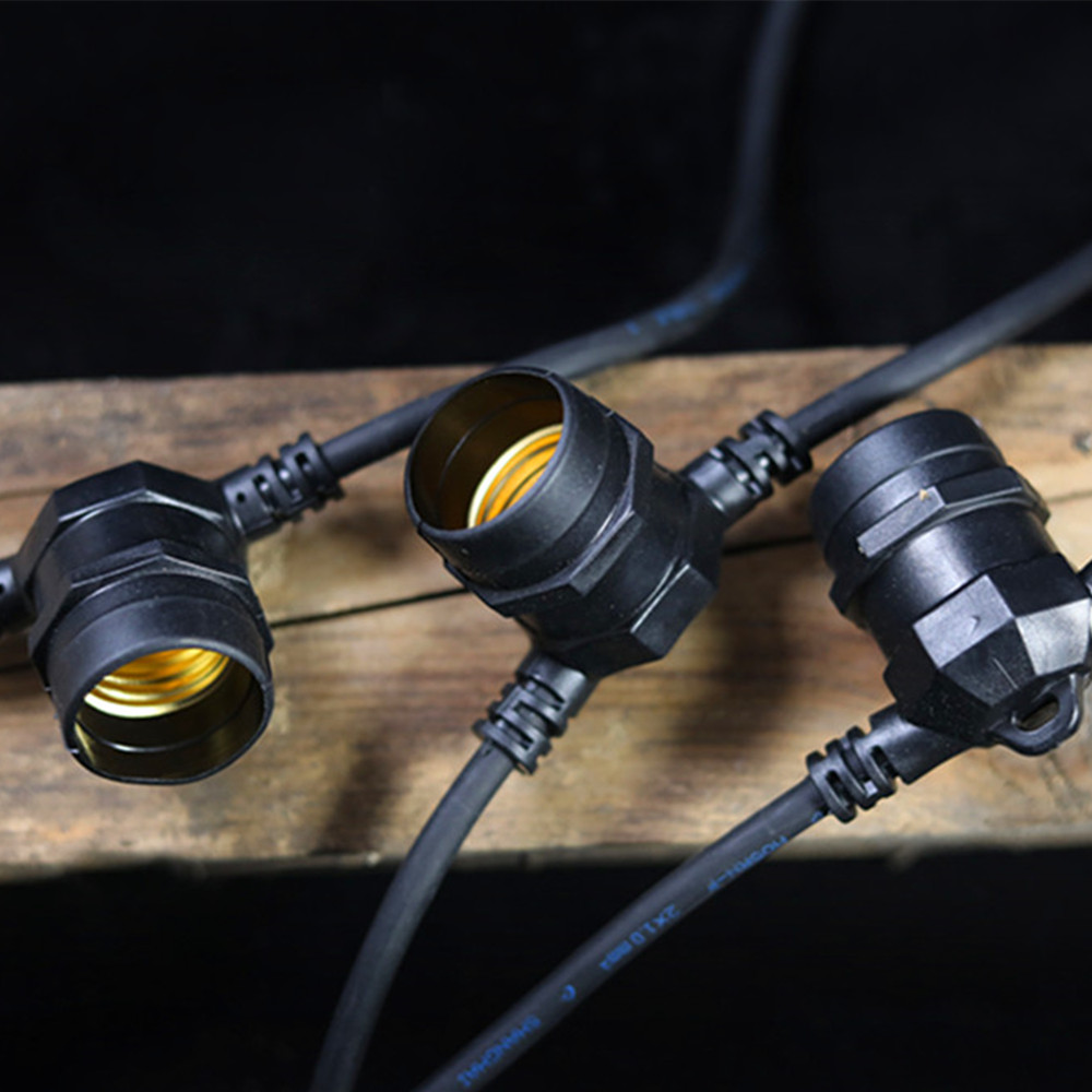Cadena de luces LED de 10M, re - Outdoor Lighting Extension Cord reseña y precio