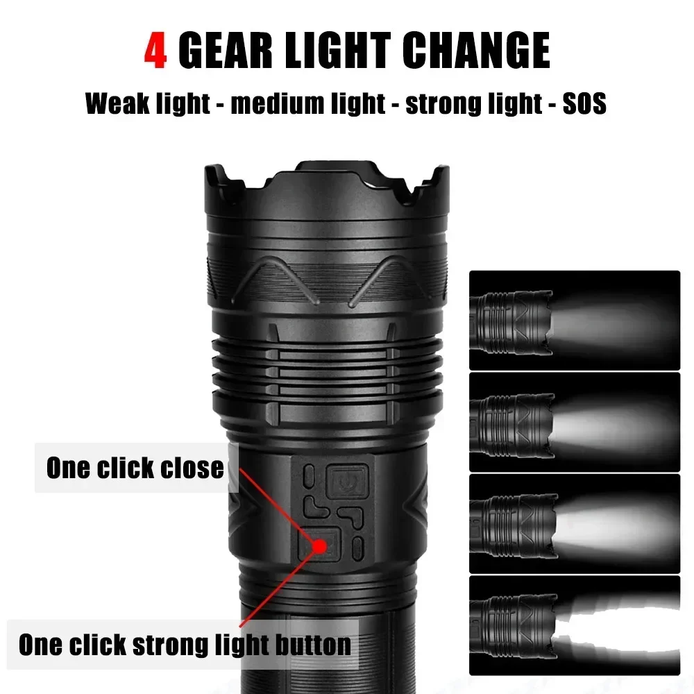 Linterna LED Súper Brillante d - Outdoor Lighting House reseña y precio
