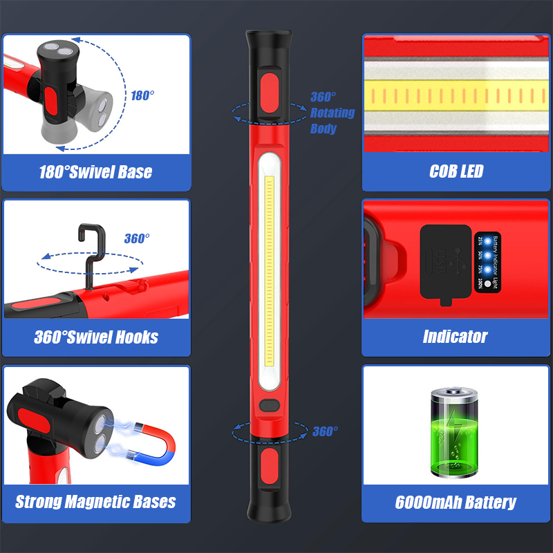 Lámpara de Trabajo Magnética S - Outdoor Lighting Repair reseña y precio