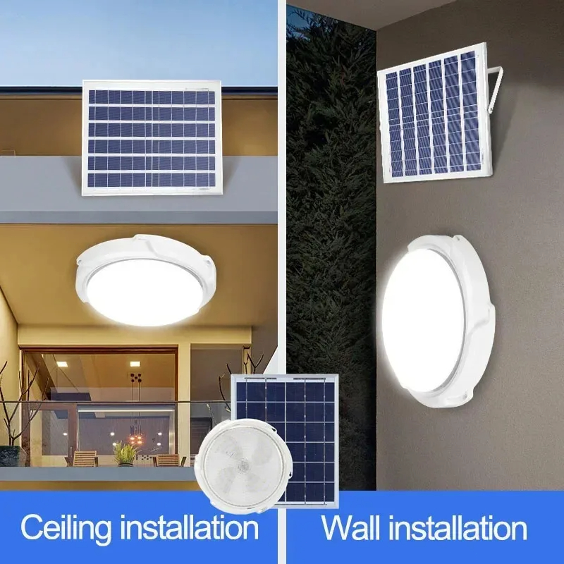Lámpara de Techo LED Solar, Im - Outdoor Lighting Under Roof reseña y precio