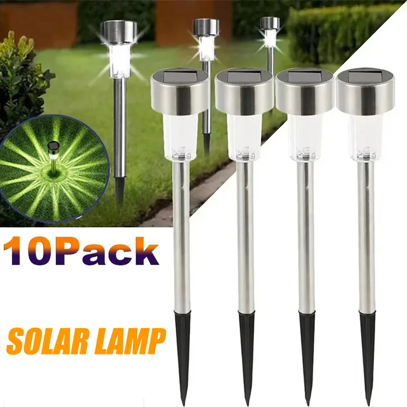 Luces solares para exteriores, - Outdoor Lighting Ground reseña y precio
