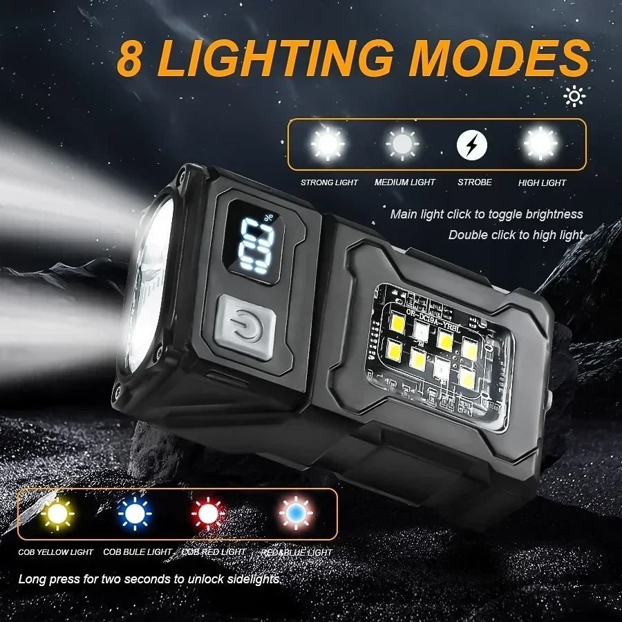 Mini Linterna LED Recargable p - Outdoor Lighting Globes reseña y precio