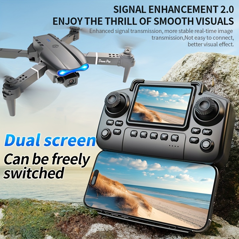 Nuevo Dron Plegable E99 PRO MA - Outdoor Lighting Video reseña y precio