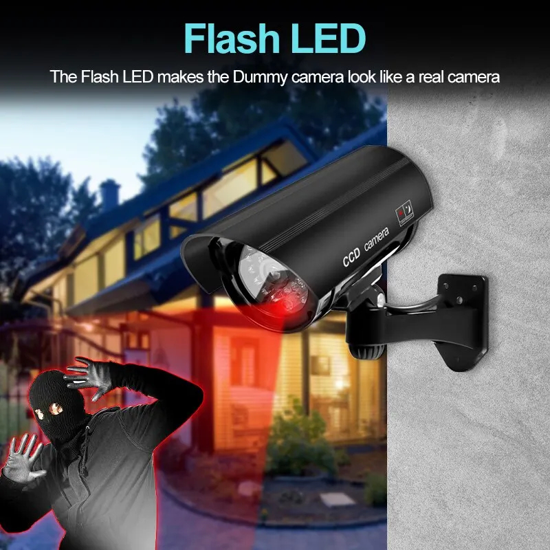 Cámara de seguridad ficticia r - Outdoor Lighting Video reseña y precio