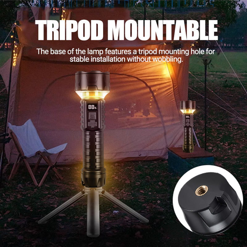 Linterna LED COB, linterna rec - Outdoor Lighting Globes reseña y precio