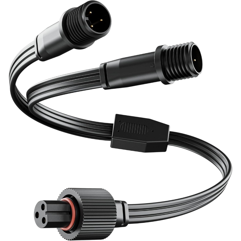 Cable divisor de potencia impe - Outdoor Lighting Extension Cord reseña y precio