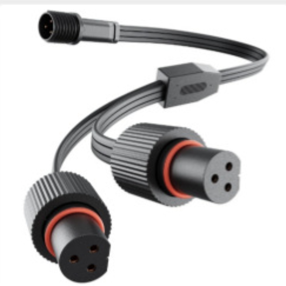Cable divisor de potencia impe - Outdoor Lighting Extension Cord reseña y precio
