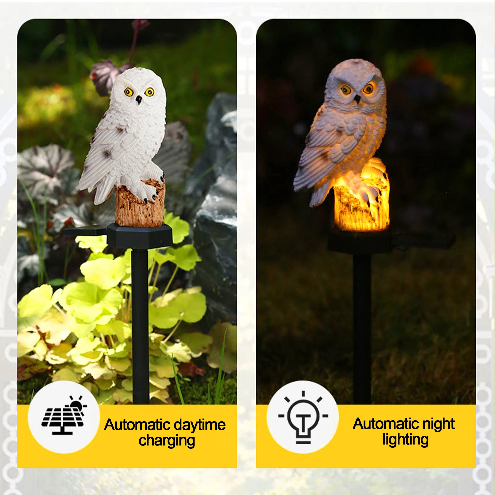 2 paquetes de lámparas solares - Outdoor Lighting Ground reseña y precio