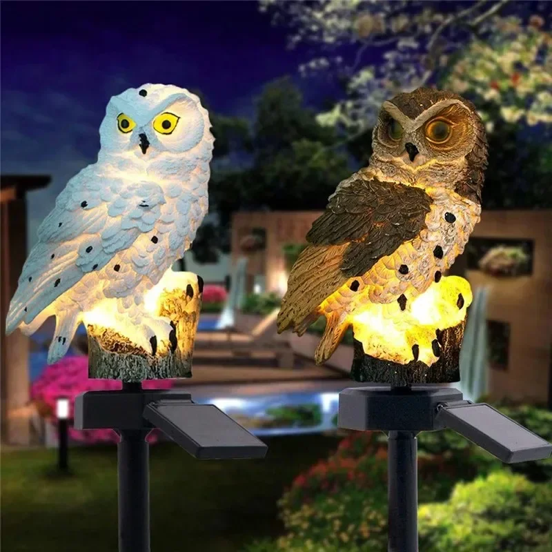 Lámpara Solar con Forma de Búh - Outdoor Lighting House reseña y precio