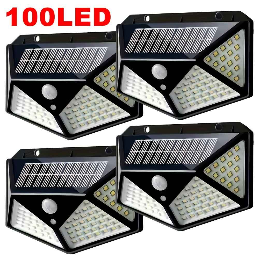 Lámpara Solar de Jardín de 100 - Outdoor Lighting Ground reseña y precio