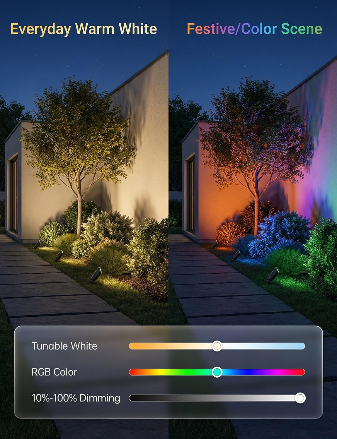 Focos LED para Exteriores de B - Color Changing Outdoor reseña y precio