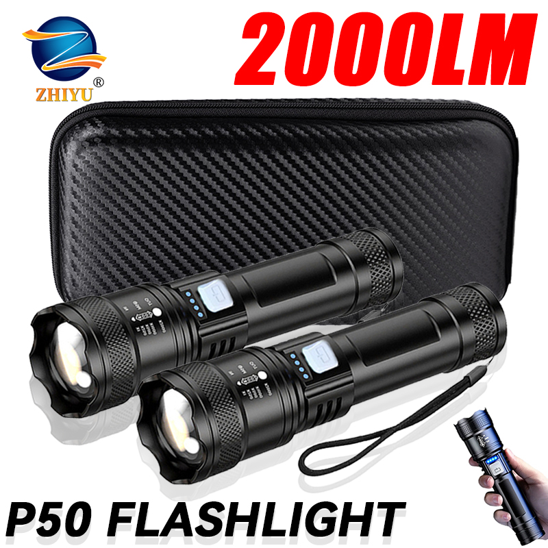 Linterna LED táctica de 2000LM - Outdoor Lighting Usa reseña y precio