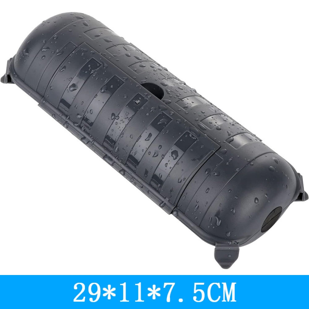 Caja de seguridad impermeable  - Outdoor Lighting Extension Cord reseña y precio