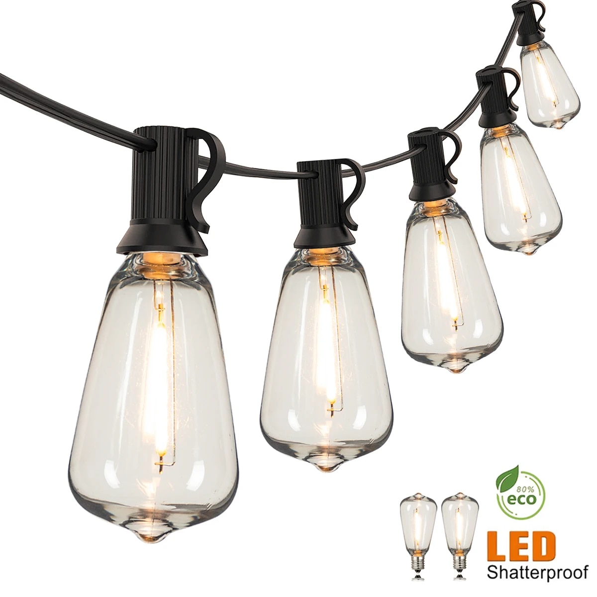 Guirnalda de Luces ST38 de 110 - Outdoor Lighting Socket reseña y precio